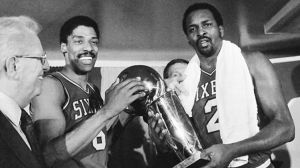 Moses Malone and Julius Erving