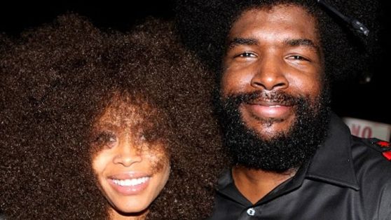 Erykah Badu and ?uestlove Thompson