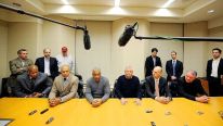 David Stern, Billy Hunter and Derek Fisher