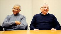 David Stern and Billy Hunter