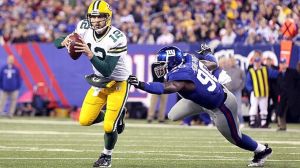 Aaron Rodgers and Jason Pierre-Paul