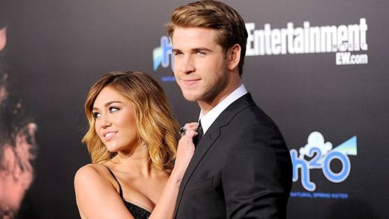 Liam Hemsworth and Miley Cyrus