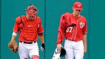 Stephen Strasburg, Kurt Suzuki 