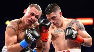 Brandon Rios and Mike Alvarado