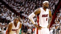 LeBron James and Dwyane Wade