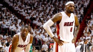 LeBron James and Dwyane Wade