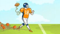 Peyton Manning illustration