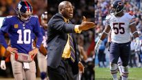 Eli Manning, Mike Brown, Lance Briggs