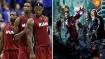 Dwyane Wade, Chris Bosh, LeBron James