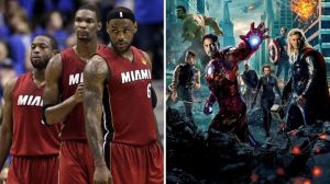 Dwyane Wade, Chris Bosh, LeBron James