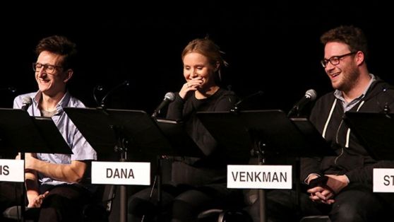 Paul Rust, Kristen Bell, Seth Rogen