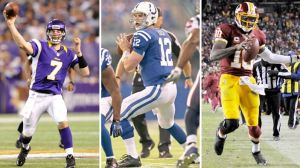 Andrew Luck, Christian Ponder, Robert Griffin III