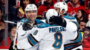Patrick Marleau, Joe Pavelski, Joe Thornton 