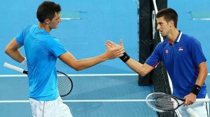 Bernard Tomic, Novak Djokovic