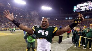 Safety Charles Woodson #21 of the Green Bay Packers