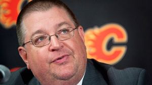 Calgary Flames general manager Jay Feaster