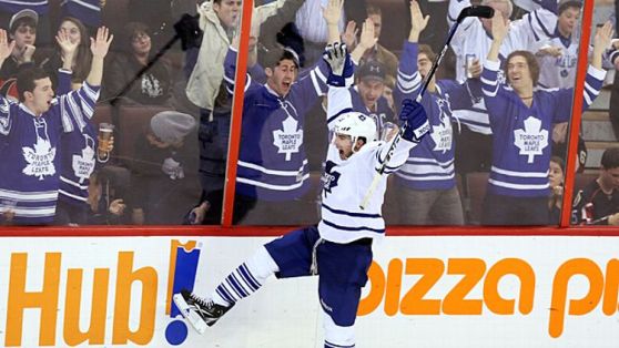 Toronto Maple Leafs' Joffrey Lupul