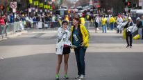 Boston Marathon runner