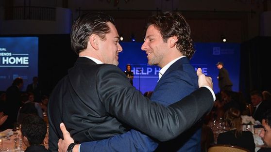 Bradley Cooper and Leonardo DiCaprio