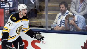 Boston Bruins forward Daniel Paille