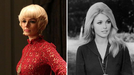 Megan Draper and Sharon Tate
