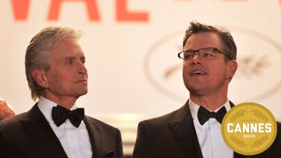 Michael Douglas and Matt Damon