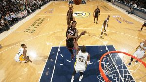 Udonis Haslem #40 of the Miami Heat