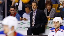 Head coach John Tortorella of the New York Rangers