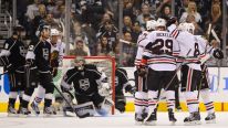 Chicago Blackhawks left wing Bryan Bickell