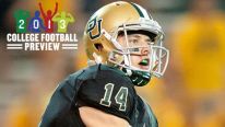 Bryce Petty #14 of the Baylor University Bears throws a pass against the SMU Mustangs on September 2, 2012 at Floyd Casey Stadium in Waco, Texas.