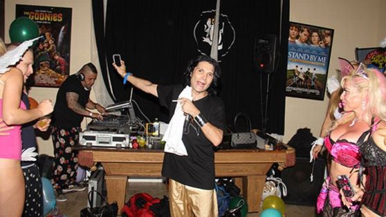 Corey Feldman's party