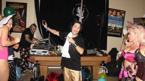 Corey Feldman's party