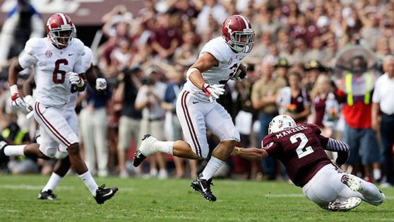 Johnny Manziel and Vinnie Sunseri