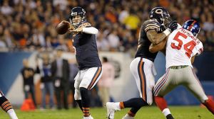 Chicago Bears quarterback Jay Cutler