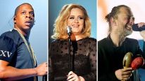Jay-Z, Adele, and Thom Yorke