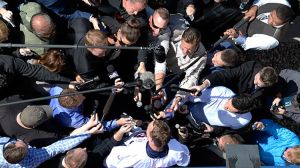 Denver Broncos quarterback Peyton Manning 