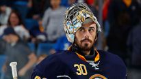 Ryan Miller #30 of the Buffalo Sabres