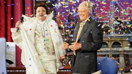 Billy Murray and David Letterman