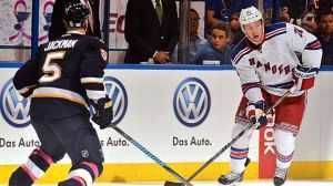 Derek Stepan #21 of the New York Rangers