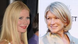 Gwyneth Paltrow and Martha Stewart