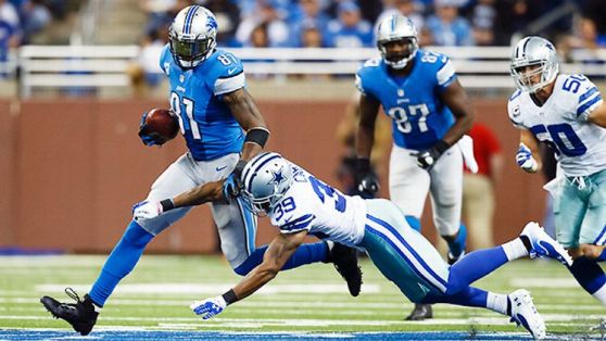 Detroit's Calvin Johnson vs. Dallas Cowboys