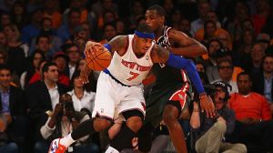 Carmelo Anthony #7 of the New York Knicks 