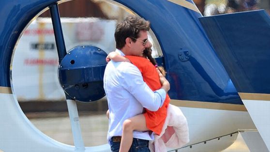 Tom and Suri Cruise
