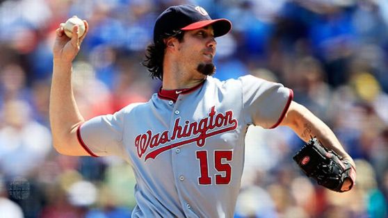 Starting pitcher Dan Haren