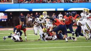 UCLA linebacker/running back Myles Jack against Arizon