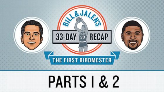 Bill and Jalen's 33-Day Recap, the First Birdmester, Parts 1 & 2 (Grantland Channel)