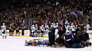 Brooks Orpik #44 of the Pittsburgh Penguins