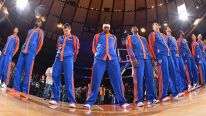 Carmelo Anthony #7 of the New York Knicks 