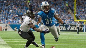 Wide receiver Jacoby Jones #12 of the Baltimore Ravens