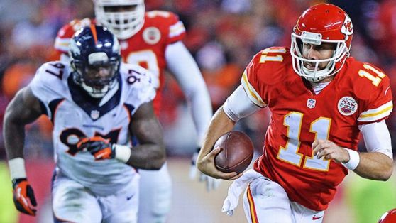 Kansas City Chiefs quarterback Alex Smith